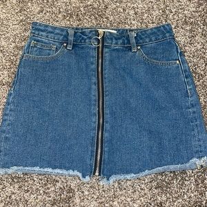 Denim skirt